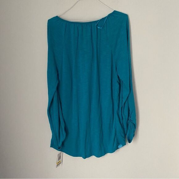 Style & Co. Women’s Long Sleeve Blue Blouse size M - Picture 3 of 3